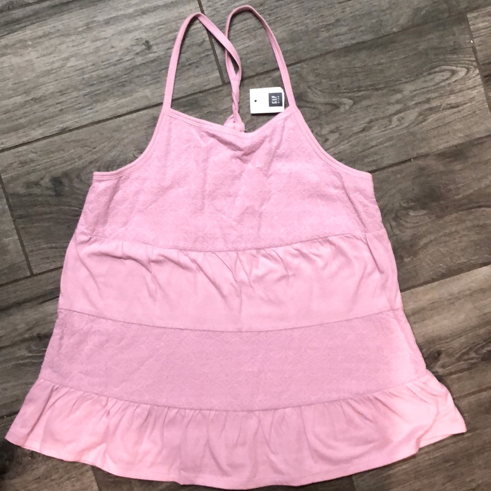 Gap Kids Girls Tank Pink Size 10 NWT summer